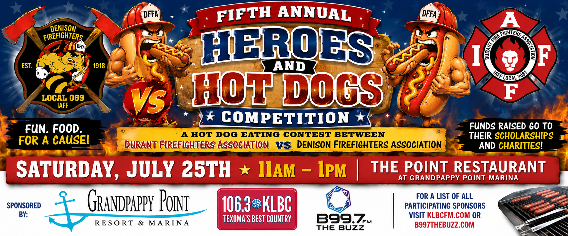 Heroes & Hot Dogs is Back! | 106.3 KLBC | Texoma's Best Country
